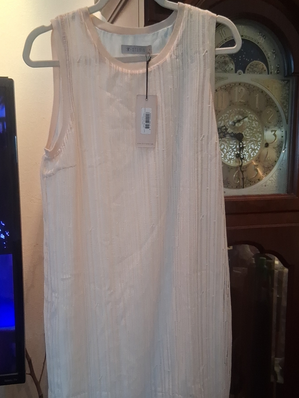 ST Studio Women's Sleeveless Lined Lace Dress